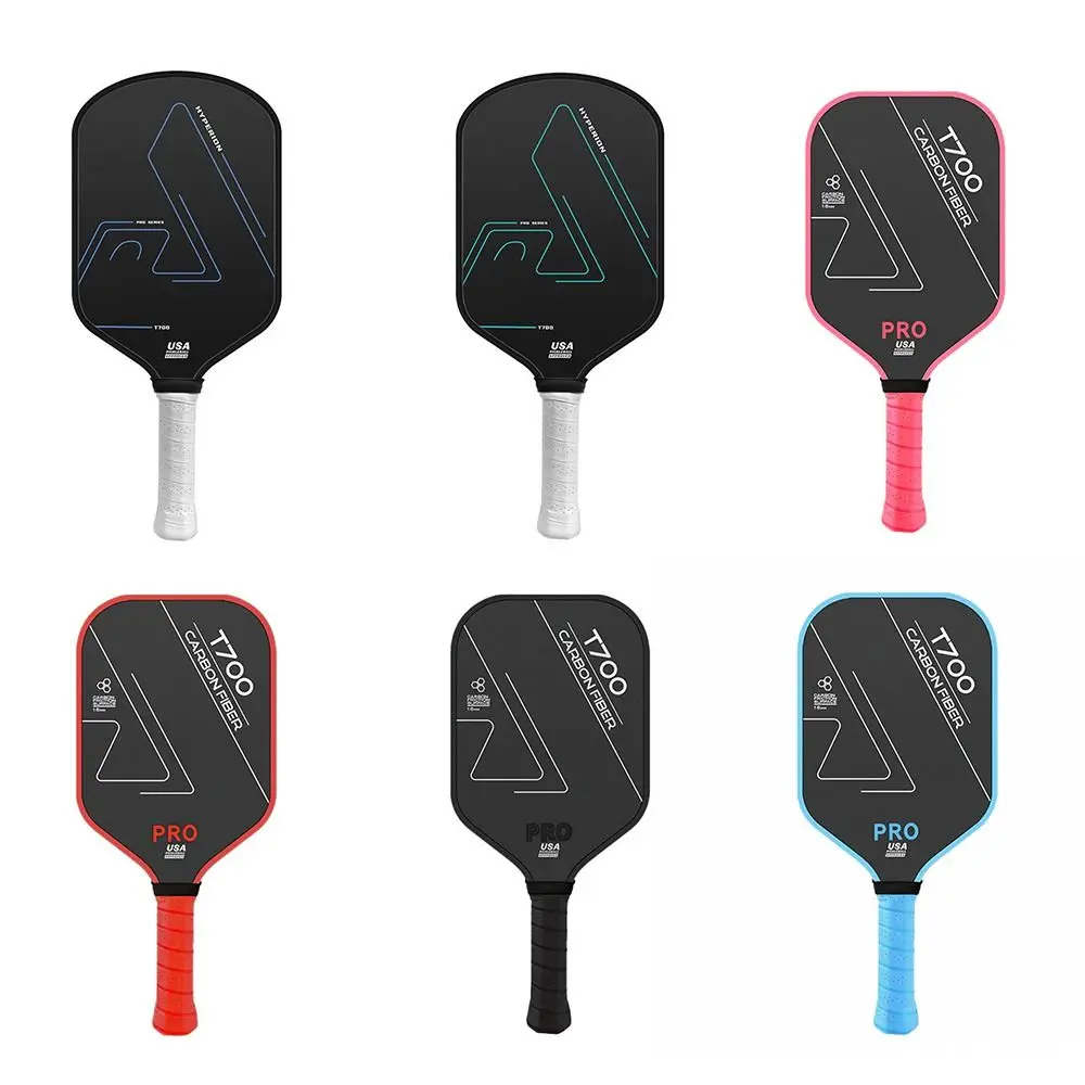 Paletas de Pickleball T700, raquetas de Pickleball de superficie esmerilada de fibra de carbono, paletas de bola de Pickle ligeras aprobadas por USAPA, 1 ud. - imagen 3