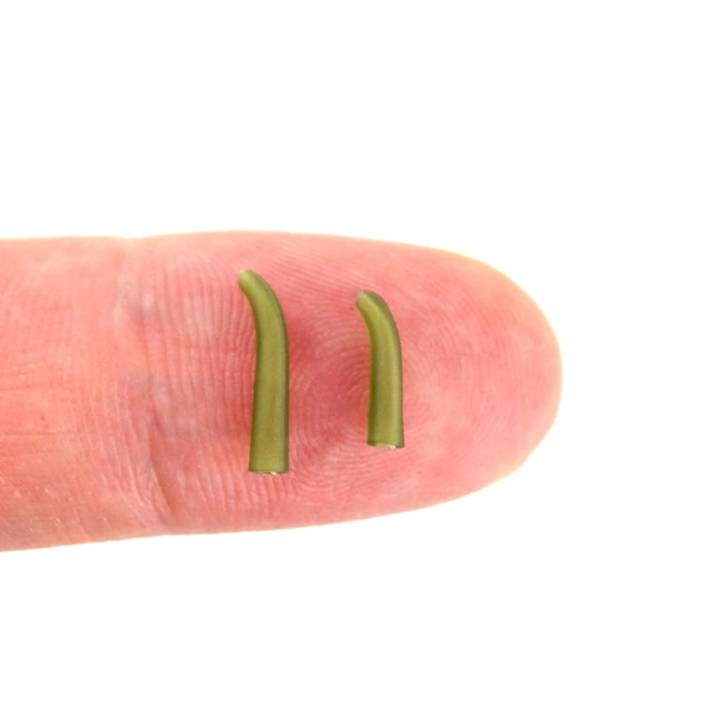 Accesorios de pesca de carpa, mangas antienredos, abrazaderas de anzuelo de pescado, alineador, Terminal de pesca, aparejos de goma, 20 Uds. - imagen 2