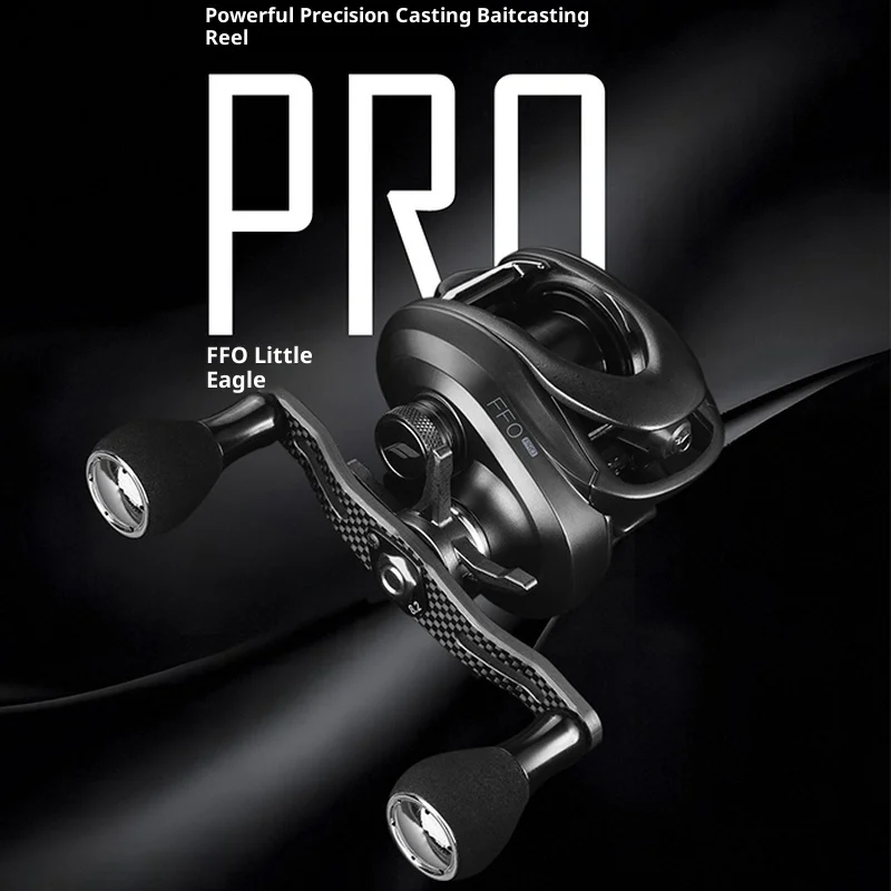 Carrete Baitcast FF0 PRO 8,2:1 – Ultraligero con freno para lubina - imagen 4
