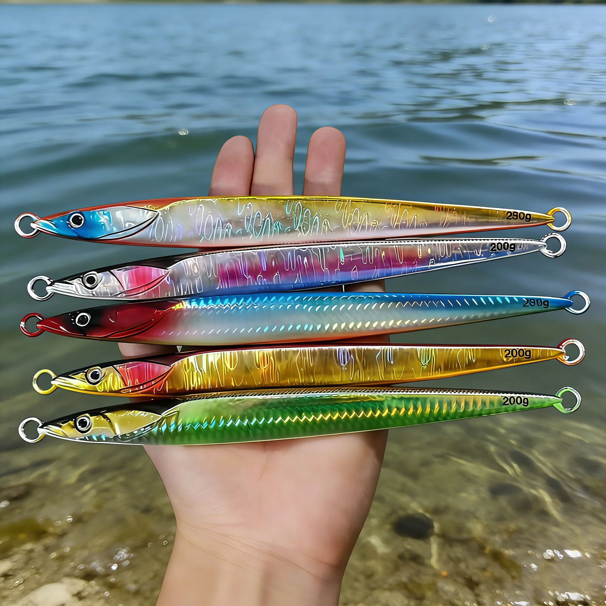 Bai Jig Metálico Hundimiento Rápido – Jigging y Curricán de Mar - imagen 2