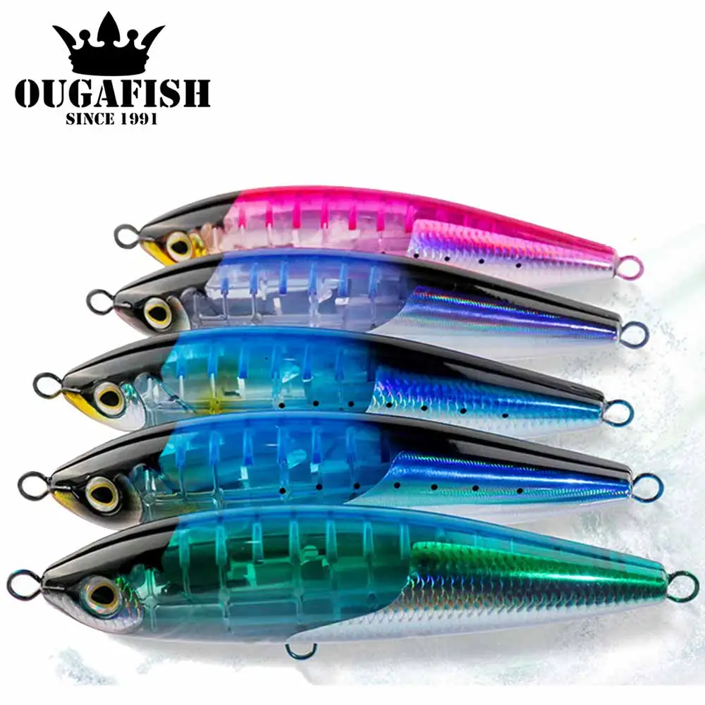 Señuelo de pesca flotante de 92g y 192mm, anzuelo de gran tamaño, Isca, Artificial, para curricán, lubina, atún - imagen 5