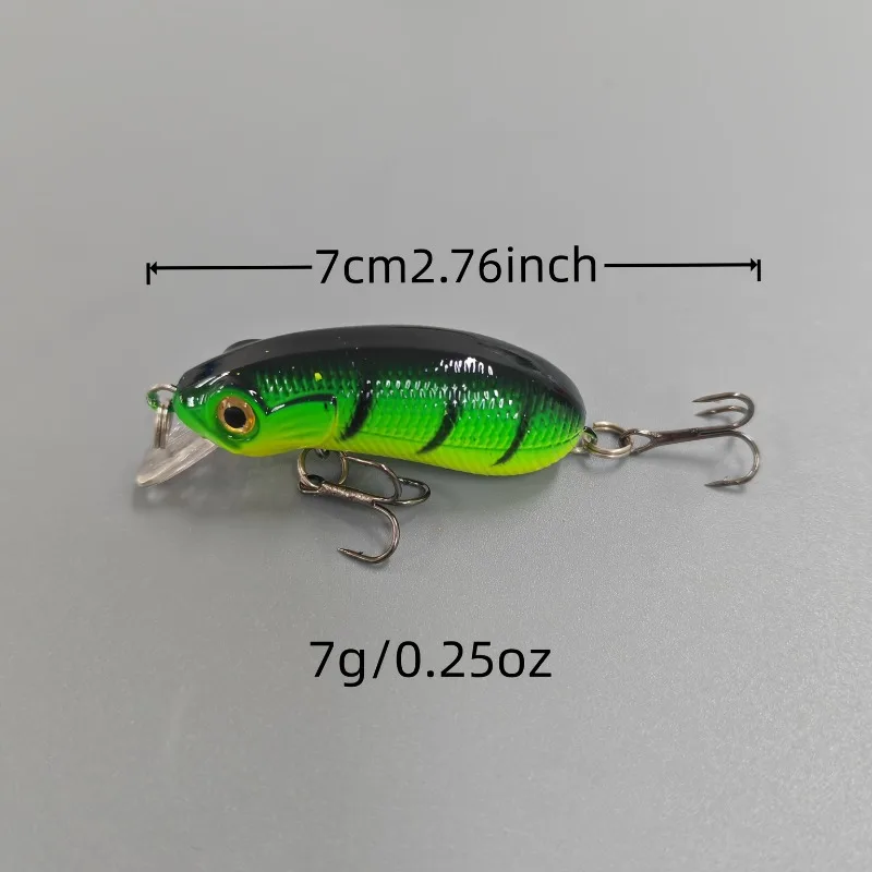 5 uds señuelo mecedora Crankbait plástico de hundimiento lento cebo Artificial realista adecuado para pesca en agua dulce y salada - imagen 5