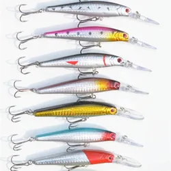 Minnow flotante de superficie para pesca de depredadores