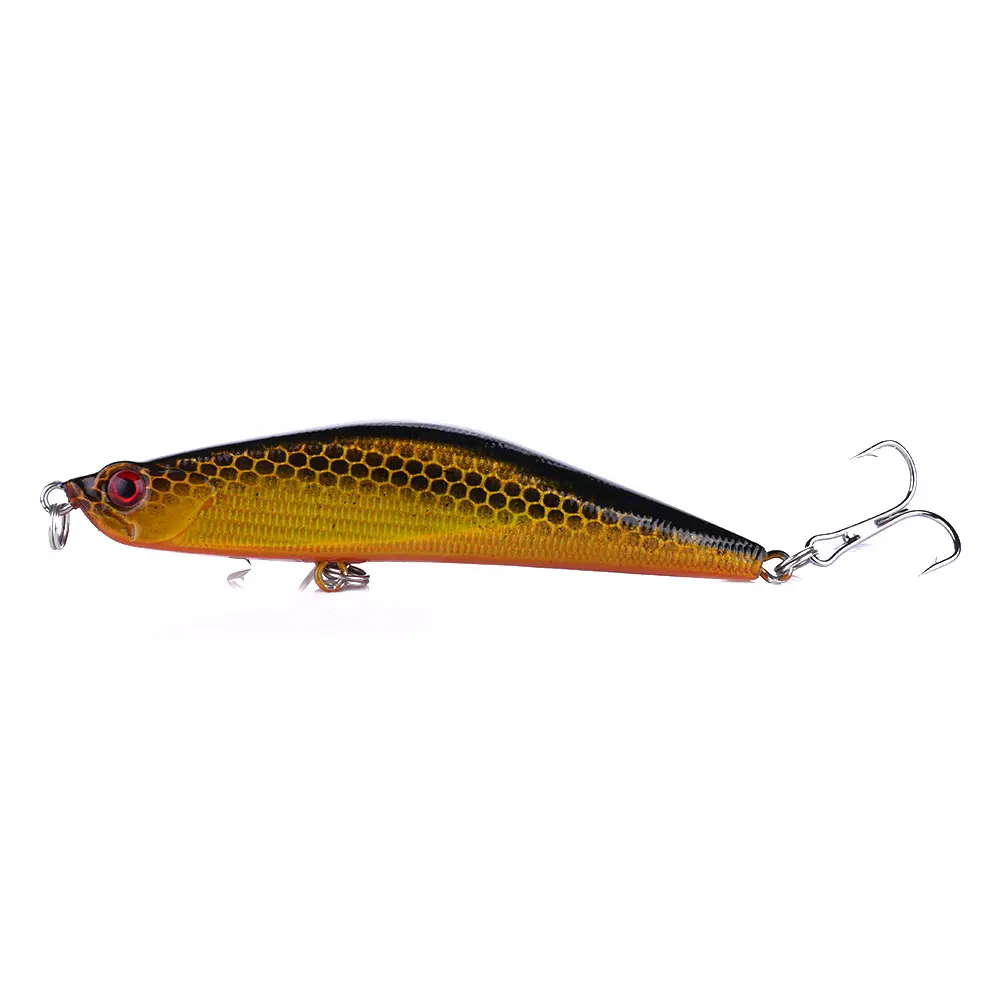 Señuelos lápiz Sharp 6 Wobbler 8.5 cm – Anzuelos triples para lubina y trucha