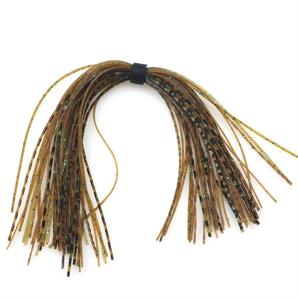 Faldas de silicona Baitfish para Buzzbaits y Spinnerbaits brillantes