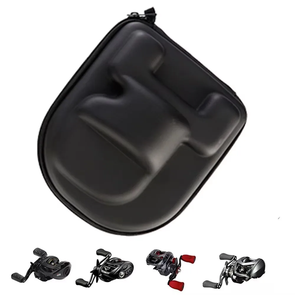 Caja protectora de carrete de pesca fuerte y ligera Original, cubierta de carrete giratorio, caja de engranajes de rueda EVA impermeable, bolsa de almacenamiento, forro de esponja - imagen 2