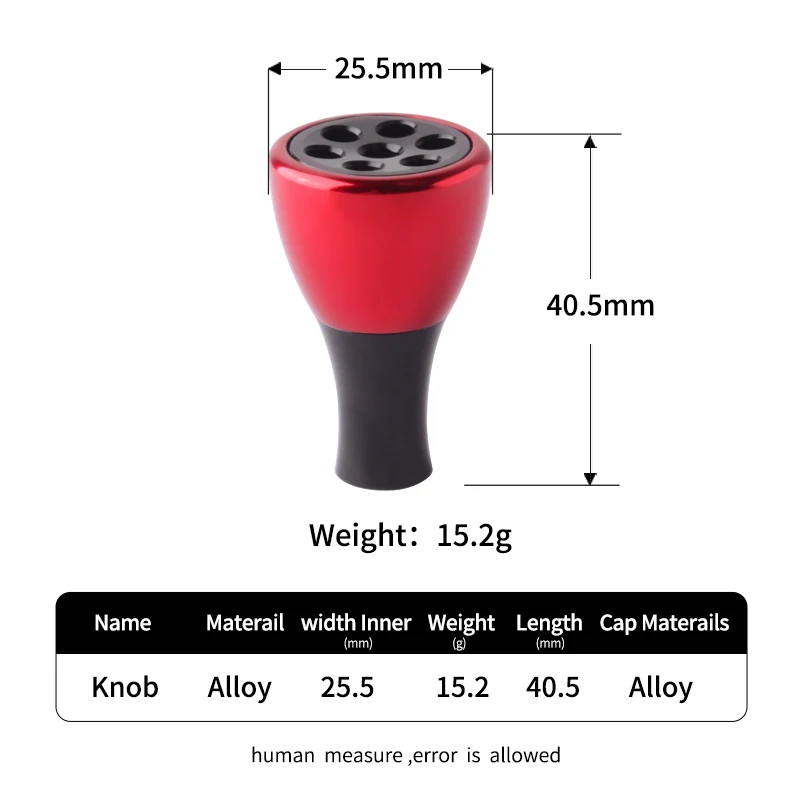 Perilla de manivela para carretes Daiwa Shimano con rodamientos - imagen 2