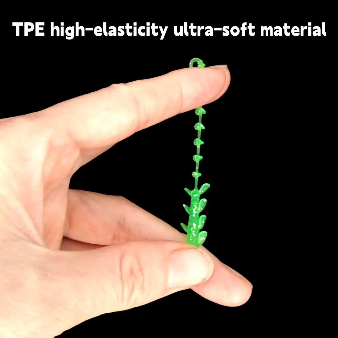 Swolfy Mini vinilo AJING 40mm TPE – Señuelo para lubina y rockfish - imagen 5