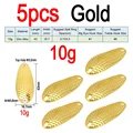 10g 5pcs Gold