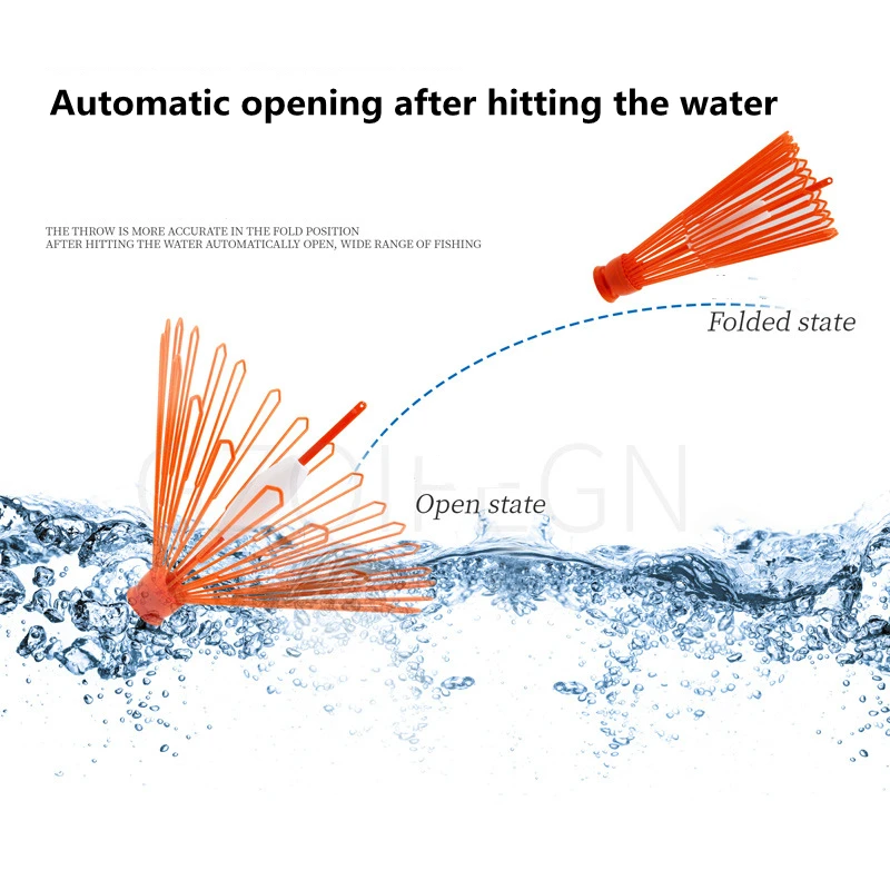 Apo-reciclador de flotador, herramienta de recuperación de flotador de rotura de línea, autoexpandible en agua, pesca rocosa, dispositivo de pérdida de flotador, aparejos - imagen 3