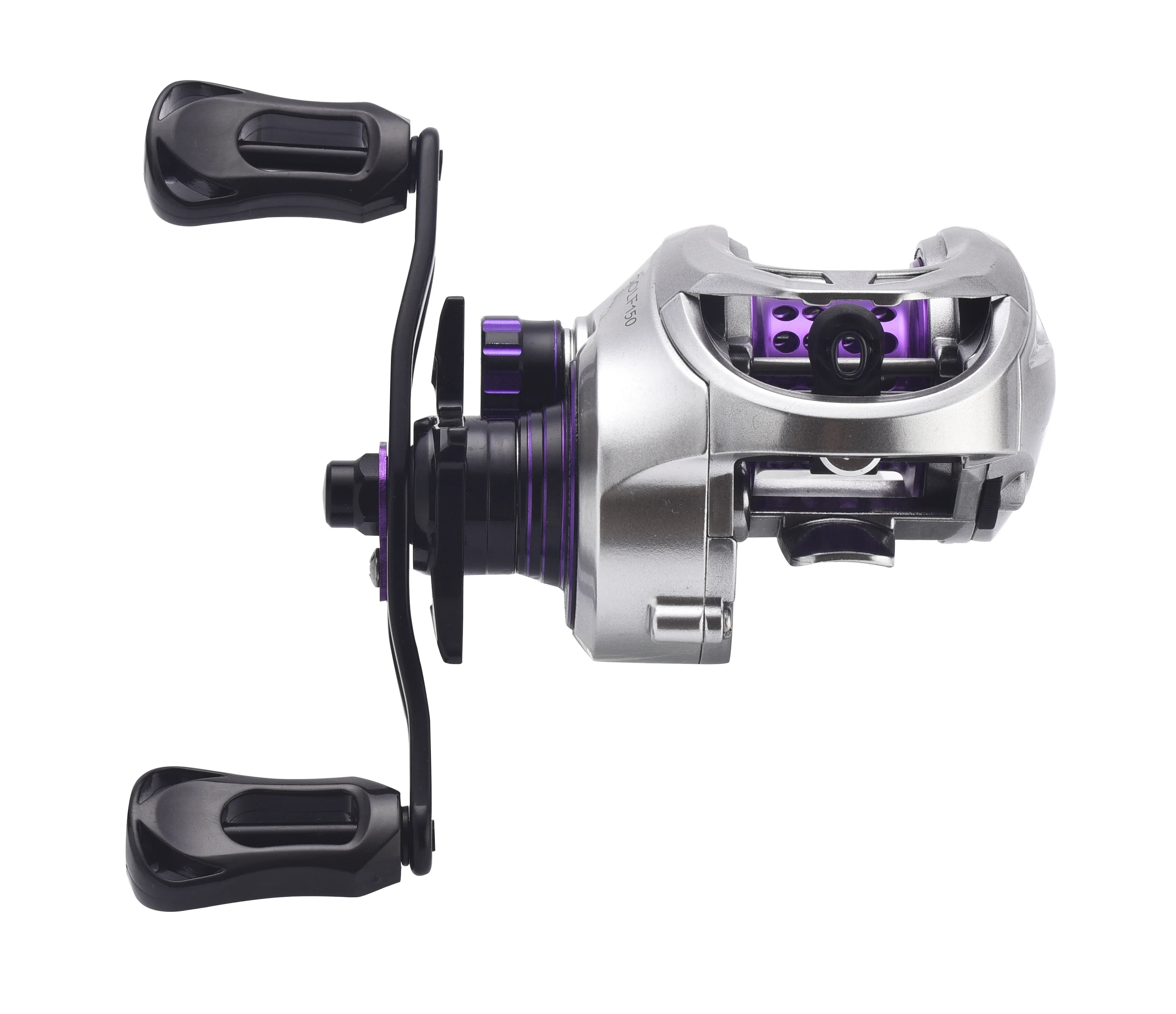 Lizard Lightweight 178g con sistema magnético de carrete de aleación de aluminio CNC profundo y poco profundo con carrete de baitcasting de 2 rodamientos NMB - imagen 5