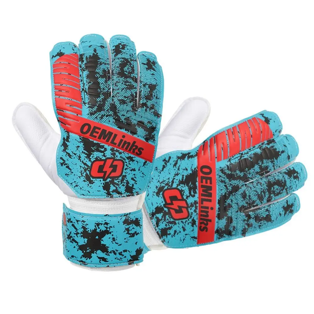 Guantes de fútbol resistentes al desgaste para niños, látex, antideslizantes, guantes de entrenamiento de portero, 6-10 excelentes guantes de entrenamiento de fútbol - imagen 3