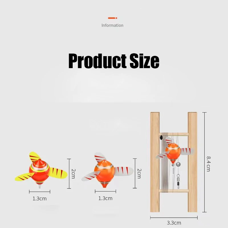 Flotador giratorio de pesca, equipo de hundimiento automático de alta sensibilidad, adecuado para peces pequeños al aire libre, novedad - imagen 5