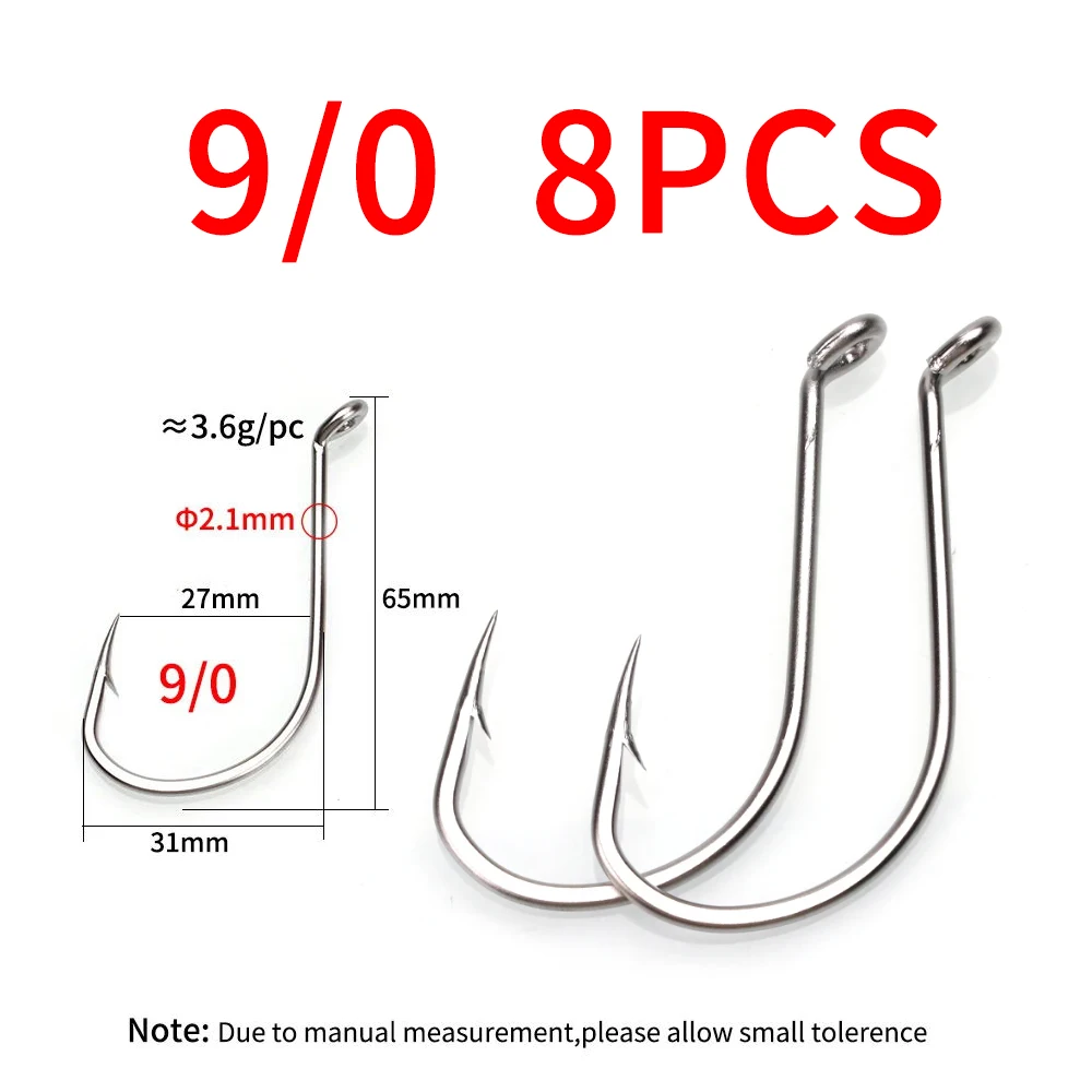Size 9l0  8pcs