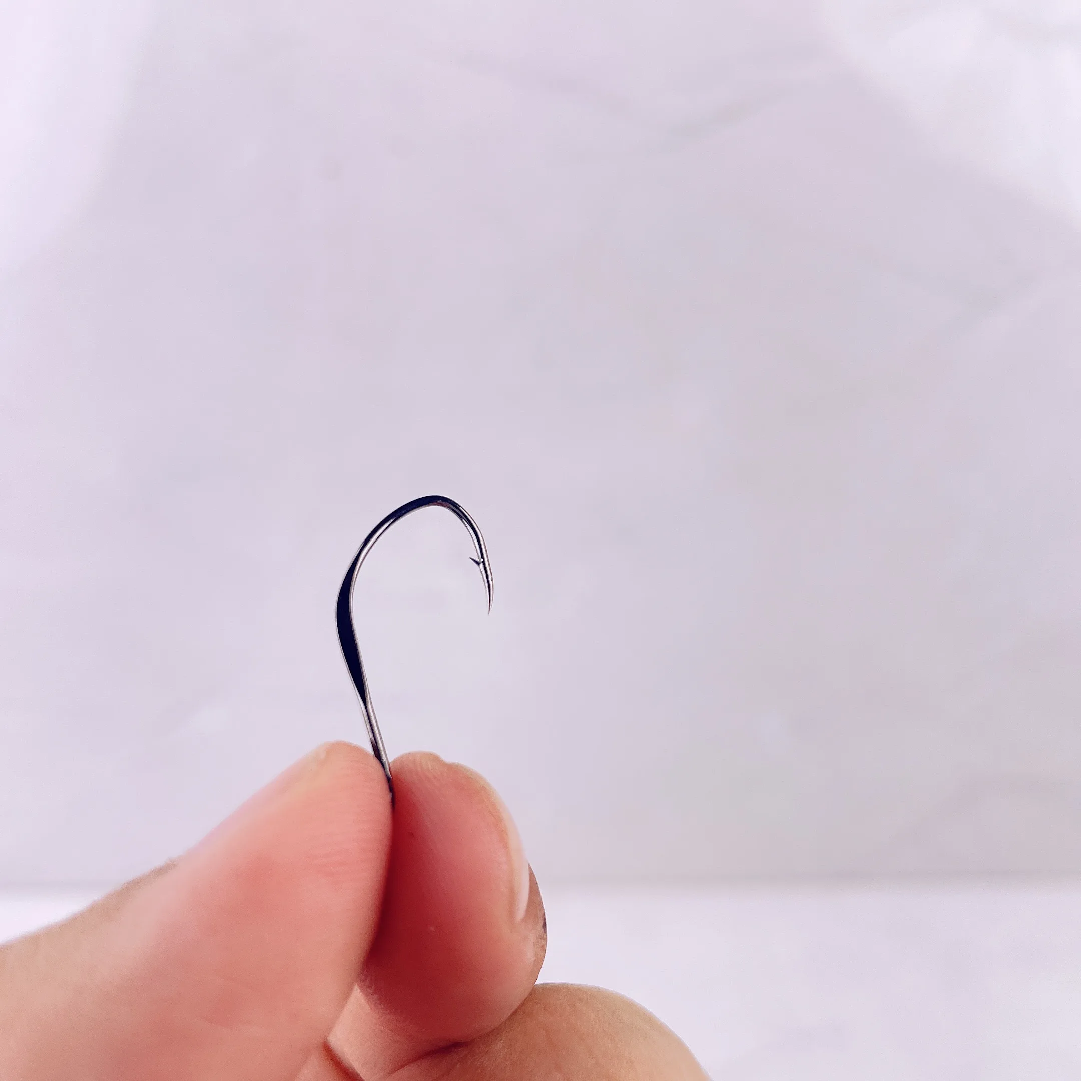 56592 anzuelo de bagre de acero rico en carbono, anzuelos de pesca de bagre con púas, anzuelo afilado en V, anzuelo de Ángel AJI douski/Bream/weissfisch - imagen 2