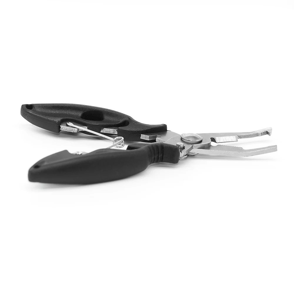 MNFT-Alicates de pesca de 1 piezas, tijeras multifunción, removedor de anzuelos y tijeras de línea, cortadores de línea trenzada, herramienta de abridor de anillos divididos - imagen 3