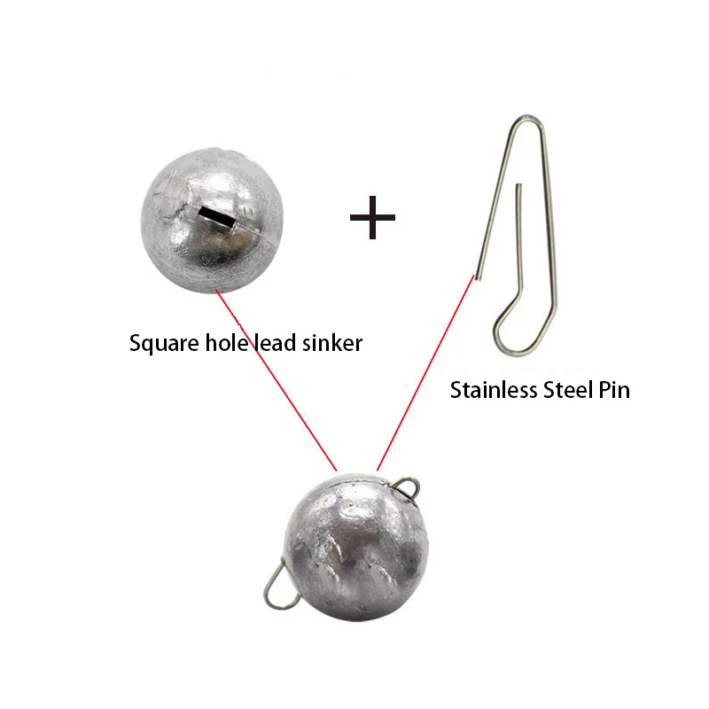 Plomo de pesca de 5 uds., 2g-12g, peso de bala, Jigging para hundimiento rápido, conjunto para aparejos de pesca de lubina de aguas profundas - imagen 4