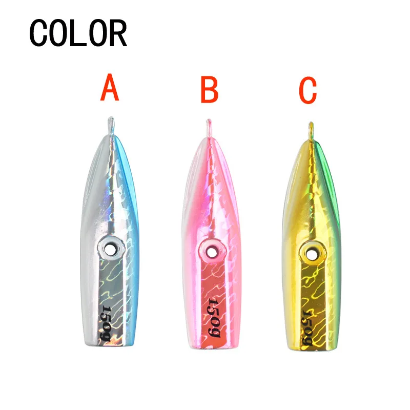 Señuelo de Jigging lento Testar Flame Moon, plantilla de tentáculo de calamar de Metal para bacalao, pez negro, corvina amarilla, barco de agua salada en alta mar - imagen 2