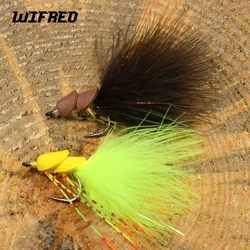 Wifreo Streamer para Lucio – Cabeza espuma y plumas marabú