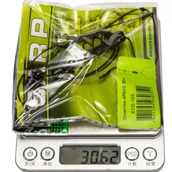 Gancho de cuerda, jaula para cebo de pesca, línea flotante de acero al carbono, alimentador de grupo, plomo, juego de pesca antienrollado, jaula para cebo de pesca de primavera, mar