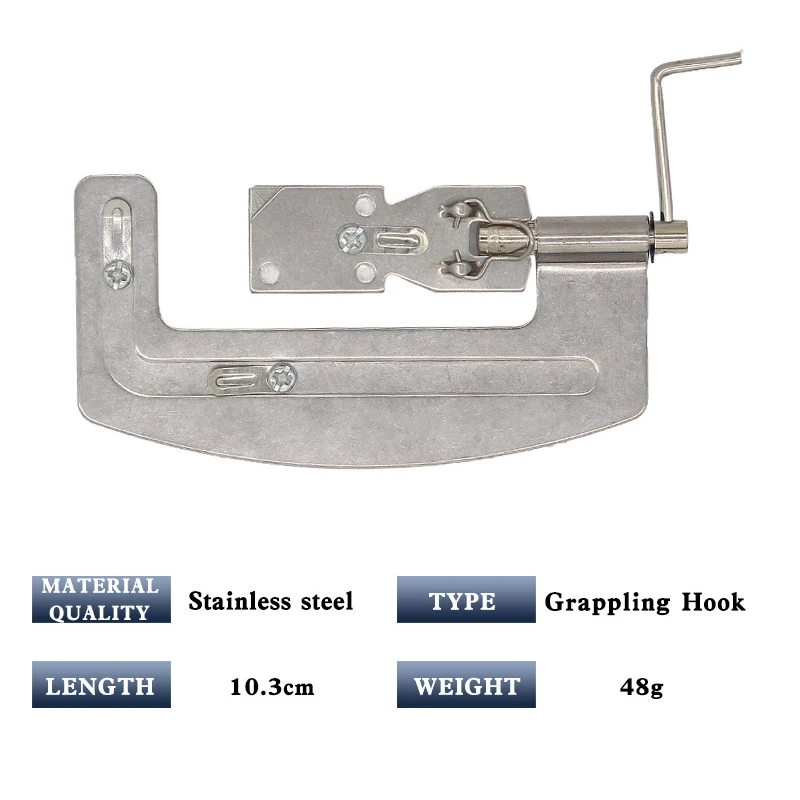 Anzuelo de pesca escamoso de acero inoxidable, nudos de nivel, herramientas de amarre, Kit semiautomático, anudador de sedal, herramienta de pesca, 1 ud. - imagen 4