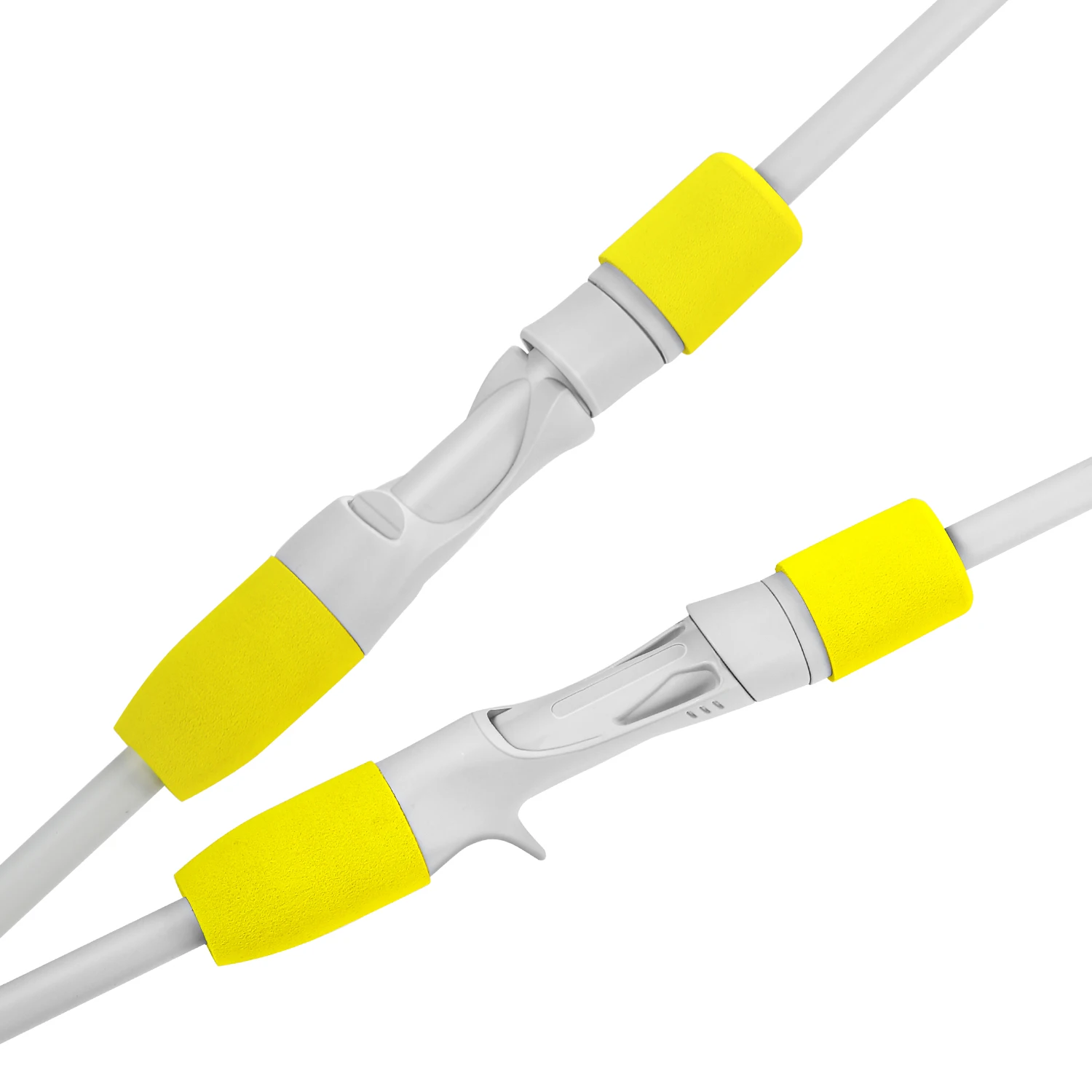 Sougayilang 2 sectie Hengel Koolstofvezel Spinning Hengel 1.8/2.1m Ultralight Casting Hengel M Power voor Bass forel Vis - imagen 2