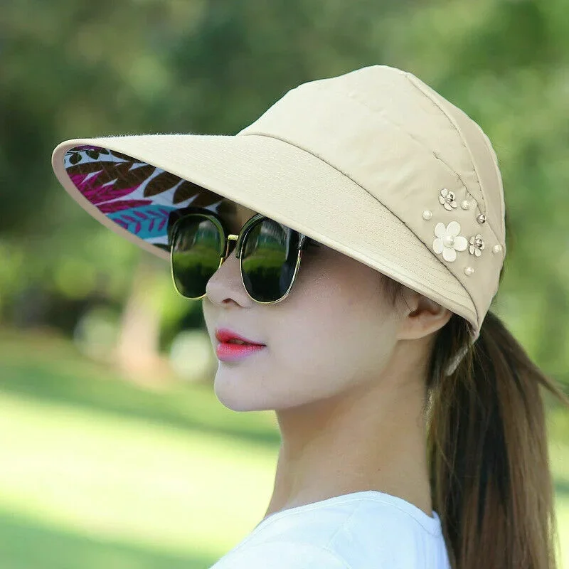 Sombrero anti-UV plegable para pesca – Ala ancha protectora - imagen 4