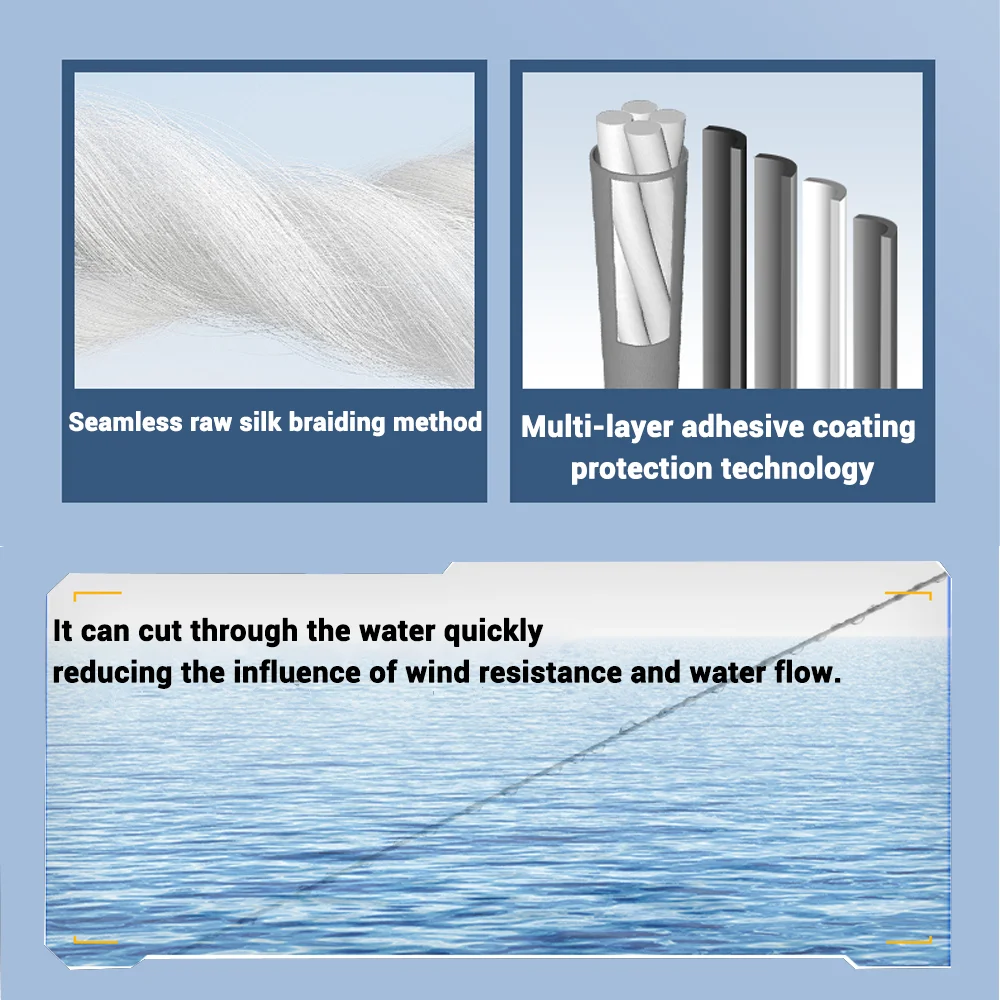 Extreme Thin Micro 4 Strand Braided Fishing Line 300m Ultra Smooth Multifilament for Freshwater and Saltwater Fishing - imagen 4