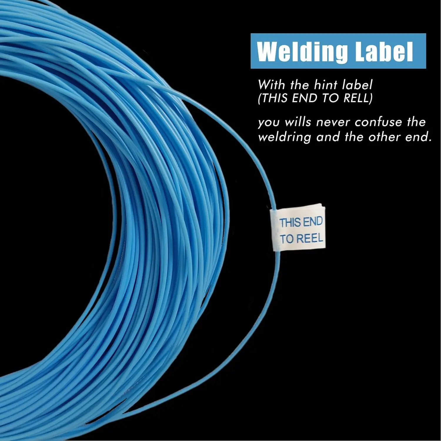 Línea flotante de pesca con mosca Aventik de 85 pies de peso hacia adelante con bucle soldado WF3 4 5 6 7 8F - imagen 4