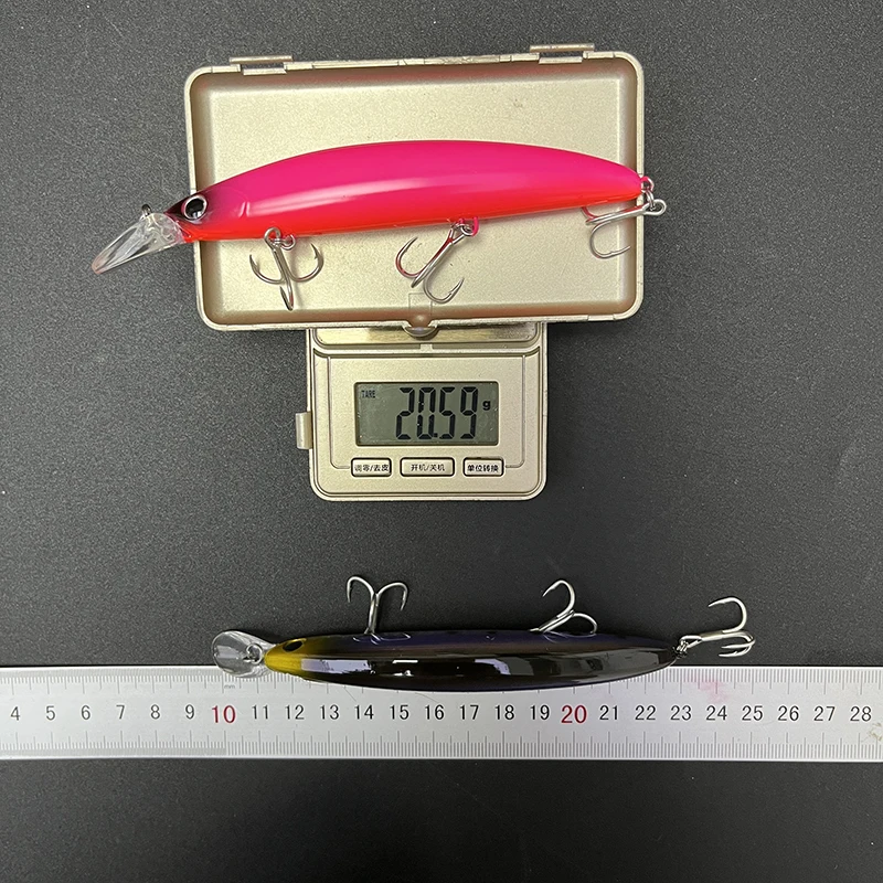 Señuelo Minnow Flotante para Lubina Trucha Lucio Agua Salada - imagen 5