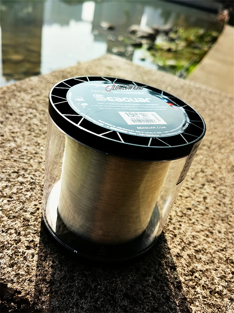 Línea de fluorocarbono TATSU Seaguard japonés Original, línea de carbono, cable subfrontal, línea principal, Rollo Extra grande - imagen 5