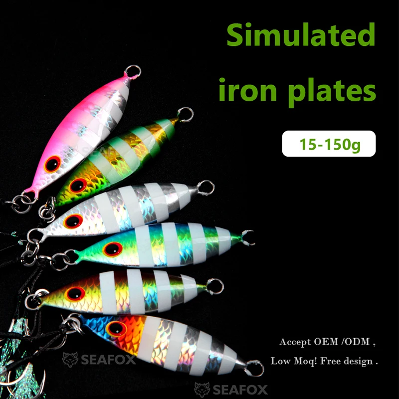 SeaFox Super Slim SSZ Señuelo jigging para arrastre desde orilla - imagen 2