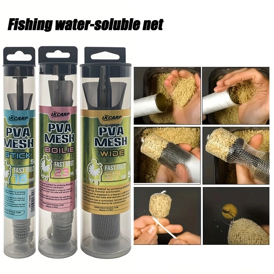 Malla PVA Soluble para Pesca de Carpa – Disolución Rápida - imagen 5