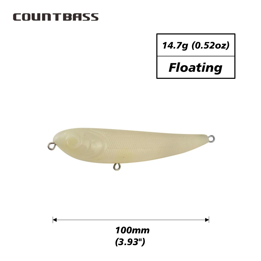 100mm Blank Lures