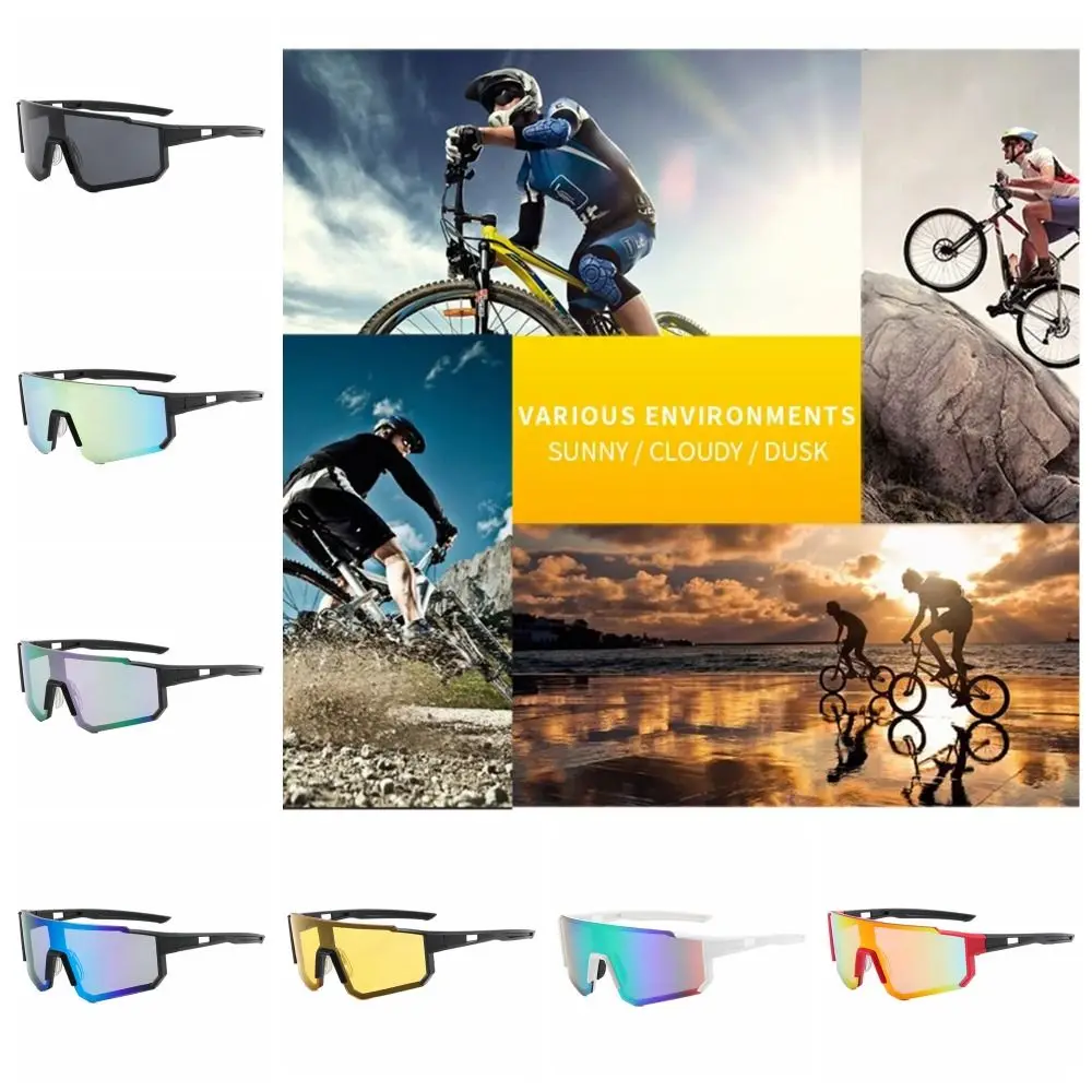 Gafas de sol UV400 para ciclismo, resistentes al viento, cómodas, resistentes a los rayos UV, lentes HD de moda, gafas deportivas para exteriores, viajes - imagen 2