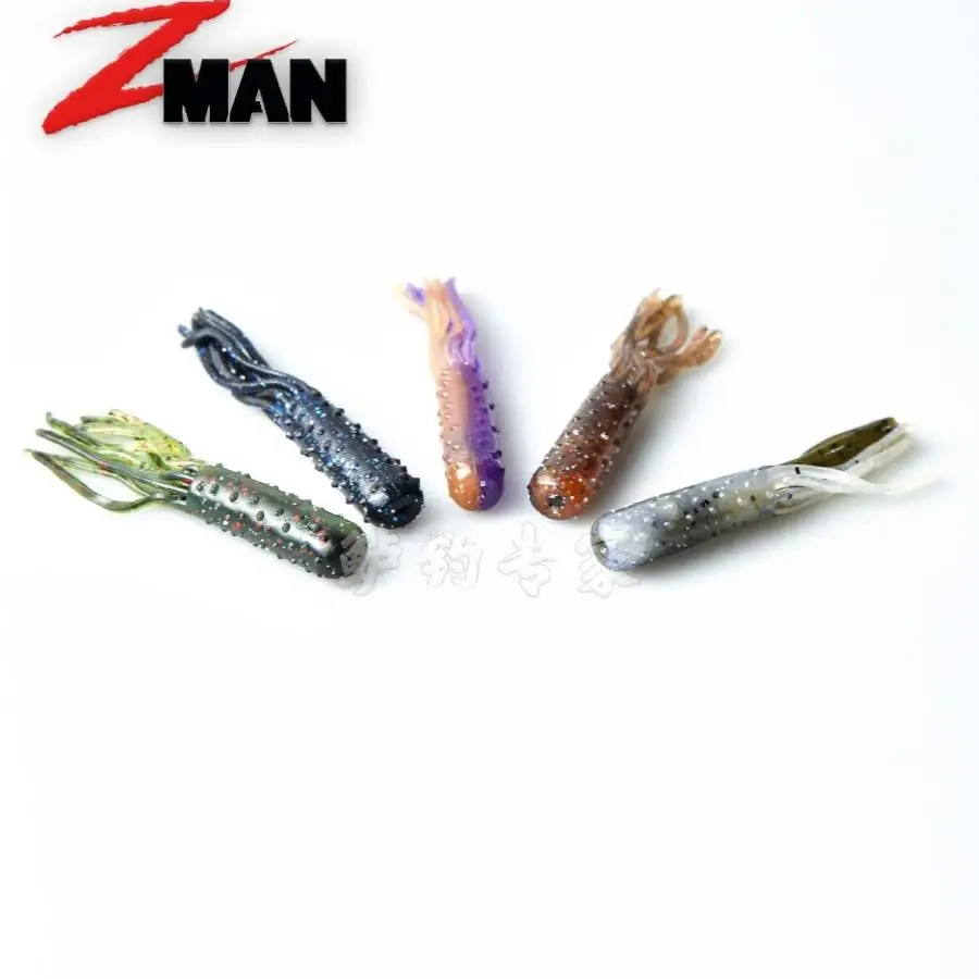 Zman US importó TRD Tubez cebo suave medusa palo insecto Luya cebo falso, grupo de pesca Ned fino - imagen 4
