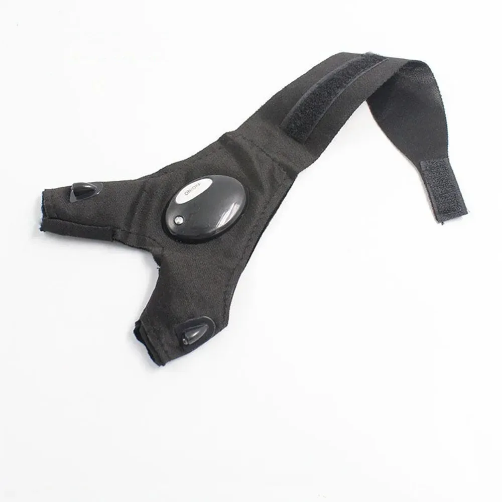 Guantes de ciclismo con luces, accesorios para equipos de pesca, guantes con luz Led sin dedos, manoplas para dedos, ropa - imagen 5