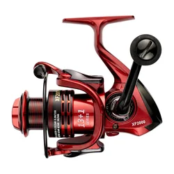 Carrete giratorio ligero Metal 5.5:1 – Arrastre 10kg para lubina