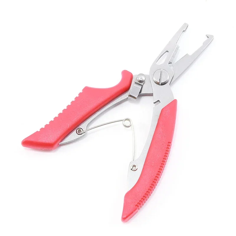 Herramienta multifunción, Mini alicates de pesca con cortador de línea, tijeras, cortador de línea de cebo, removedores de anzuelos, tijeras de acero inoxidable - imagen 4