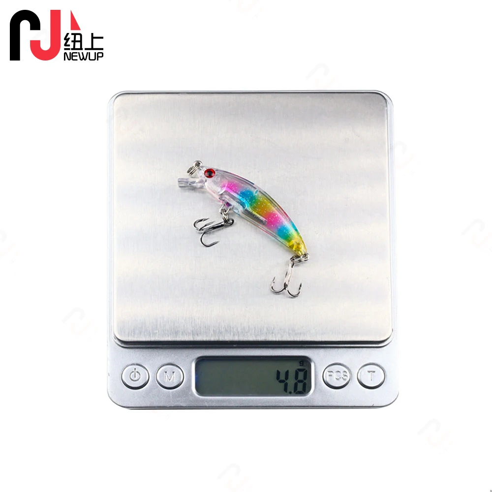 Newup-Cebo duro Artificial para Pesca, aparejos de Pesca de lubina, 5,5 cm-4,8g-10 #, 30 unidades - imagen 5