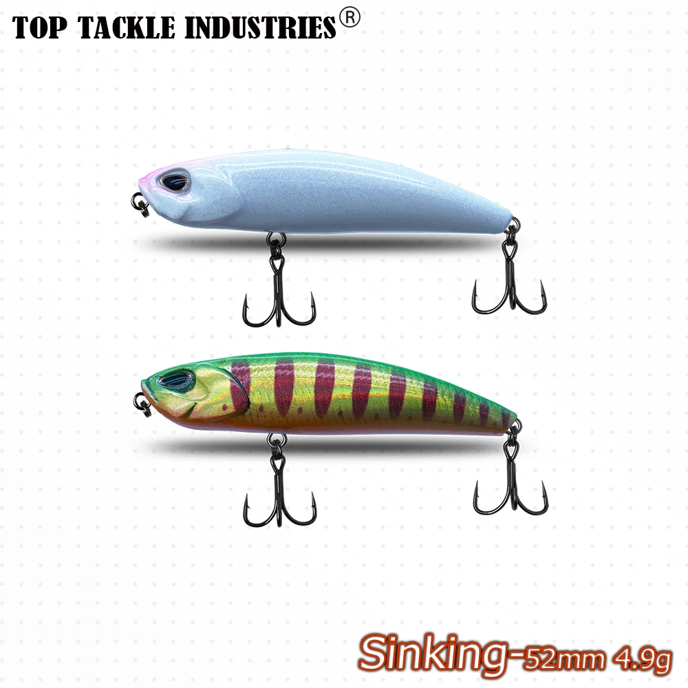 Cebos de pesca piezas, cebo de lápiz, perca especialmente diseñada, 52mm, 4,9g - imagen 3