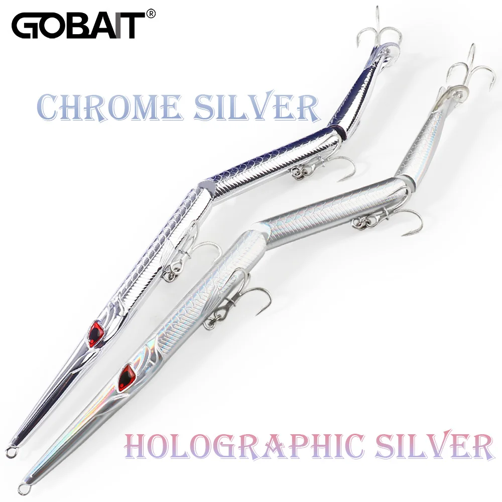 Swimbait GOBAIT 25,5cm – Señuelo Multiarticulado de Hundimiento Lento