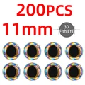 200pcs silvery 11mm