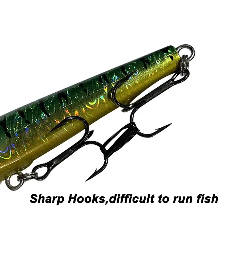 Un señuelo de pesca con un gancho y una línea