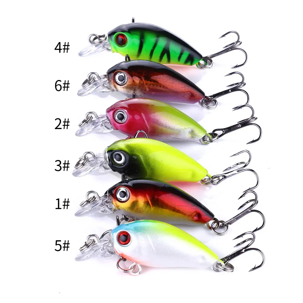 Señuelo Crankbait duro de buceo profundo para trucha, perca y lubina - imagen 3