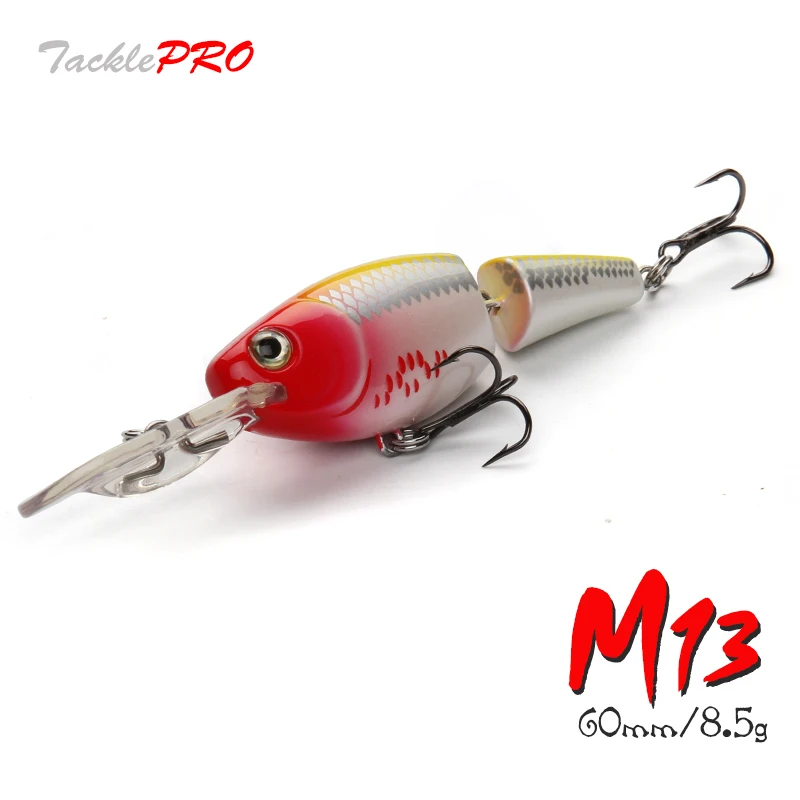 TacklePRO M13 60mm 8.5g Floating Wobblers Fishing Lures SwimBaits Fishing bait Bass Hard Baits Isca Artificiall Accessories