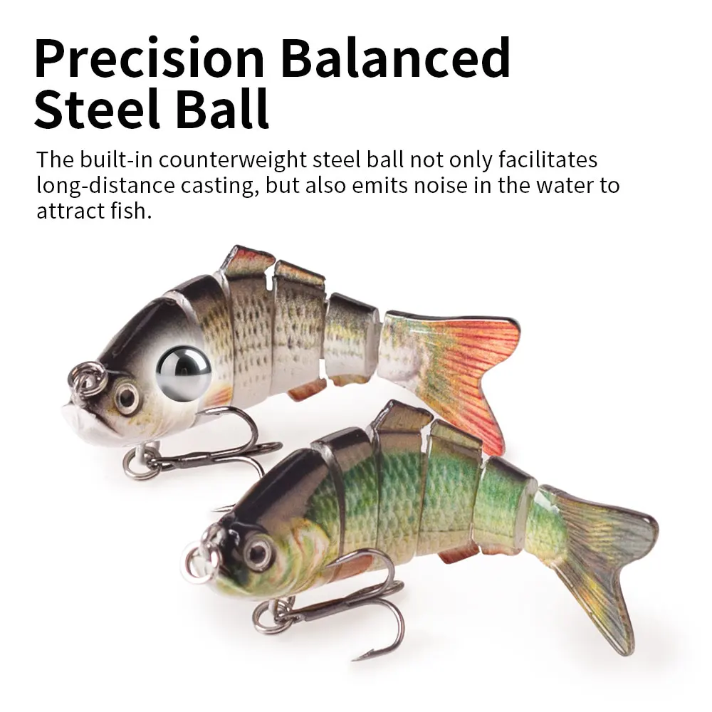 Señuelo Hanlin Mini Shad 7cm – Crankbait oscilante para lubina - imagen 3