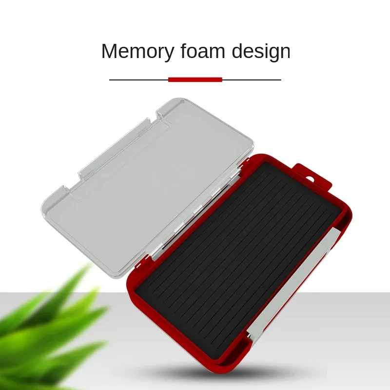 Mismo que MEIHO, accesorios de pesca, anzuelo de pesca impermeable de doble cara, caja de aparejos de pesca, caja de almacenamiento de cebo, caja de plástico - imagen 4