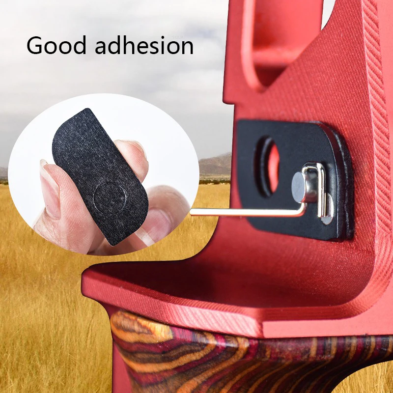 Pasta de apoyo de flecha magnética para arco recurvo, mano izquierda/Ringht, accesorios de tiro con arco - imagen 2