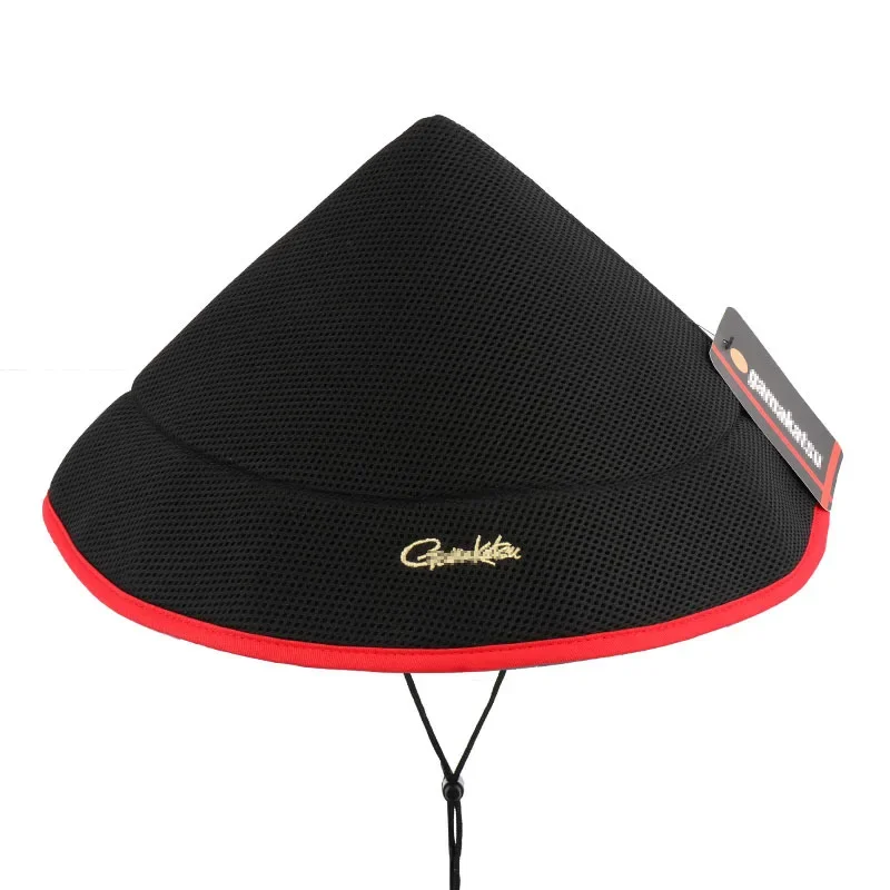 Gorros de pesca Gamakatsu para hombre, sombrero de cubo con correa ajustable para la barbilla, plegable, protección solar UV para exteriores, novedad de 2023 - imagen 2